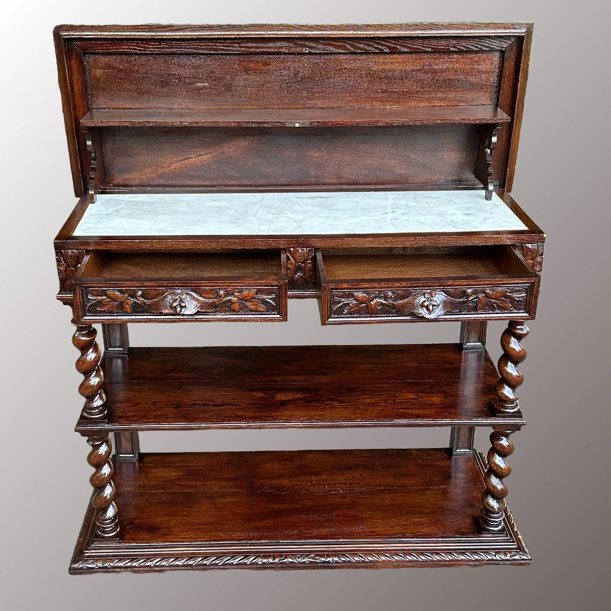 Neoreneszánsz előkészítőasztal - 4. nézet