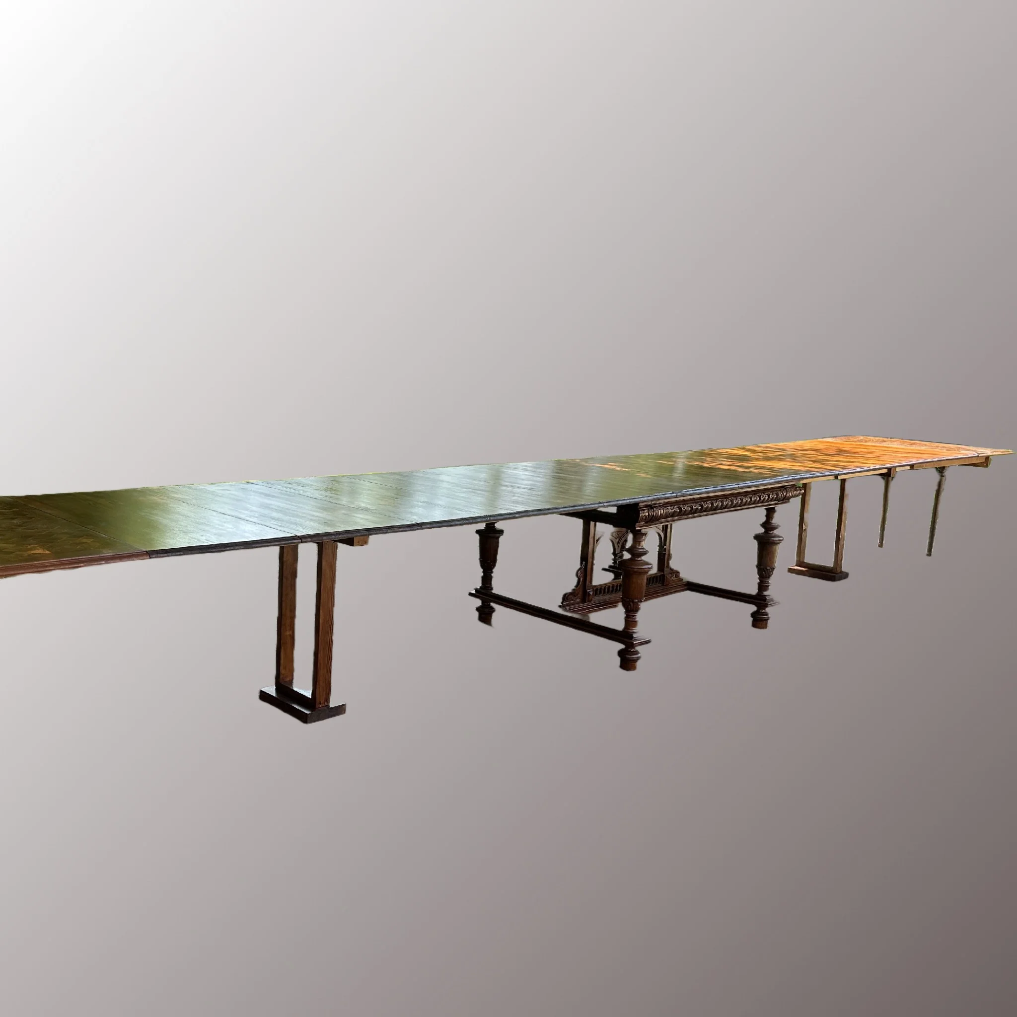 Gigantikus neoreneszánsz étkező asztal - 4. nézet