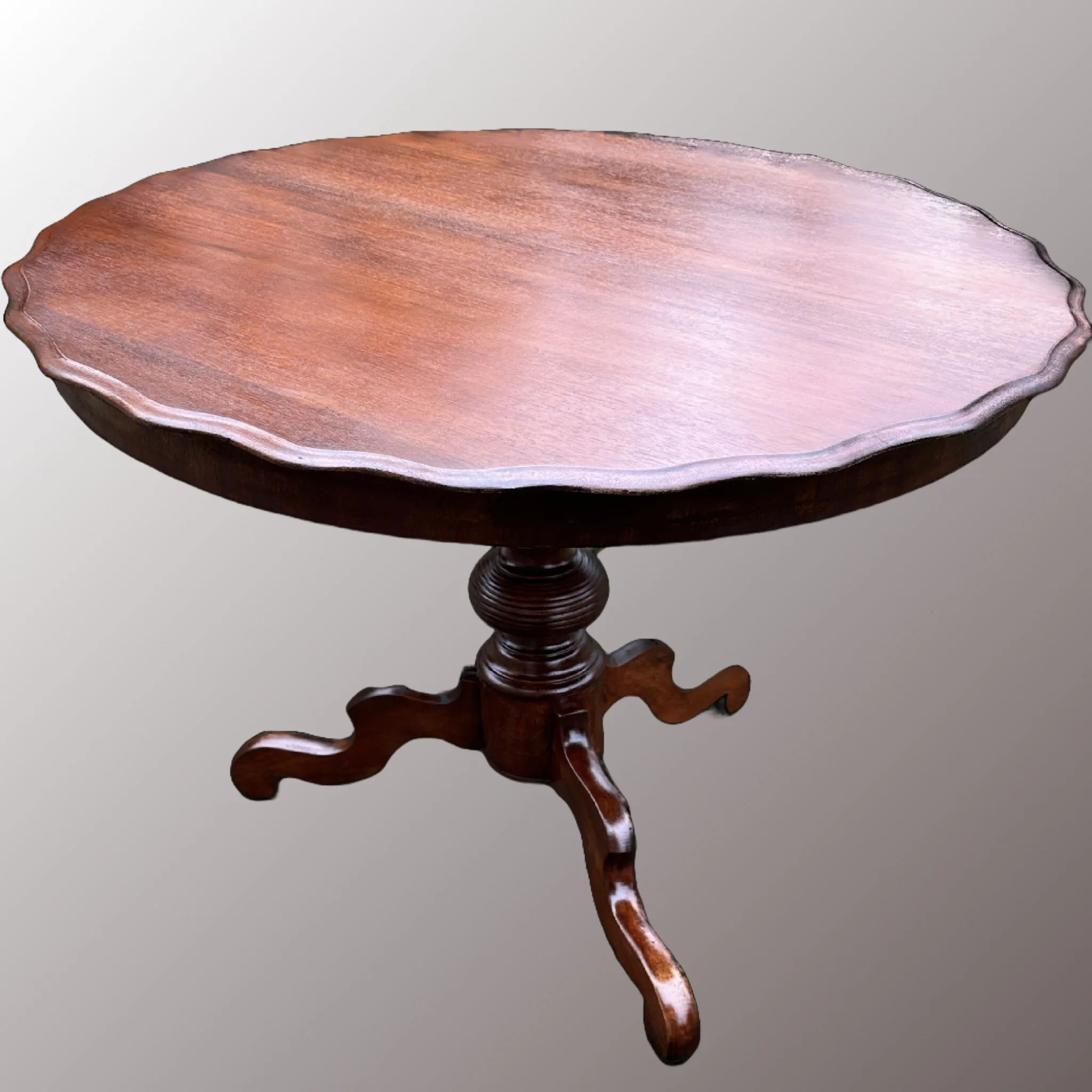 Antik hatású teázó asztal - 3. nézet