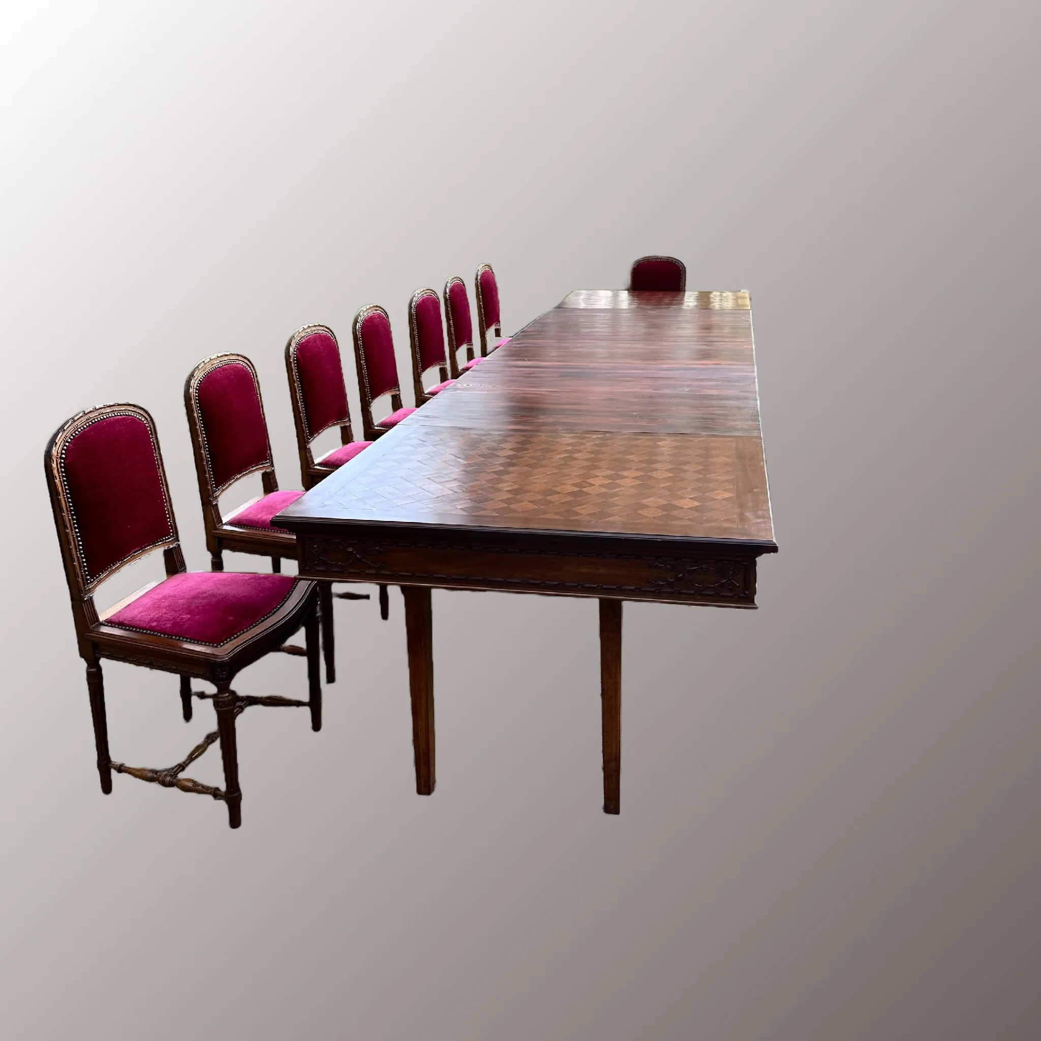 Historizáló étkezőgarnitúra - 3. nézet