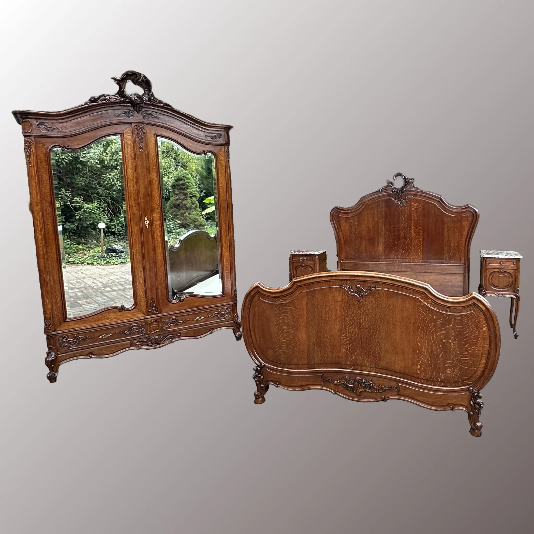 Neorokokó hálószoba garnitúra - 4. nézet