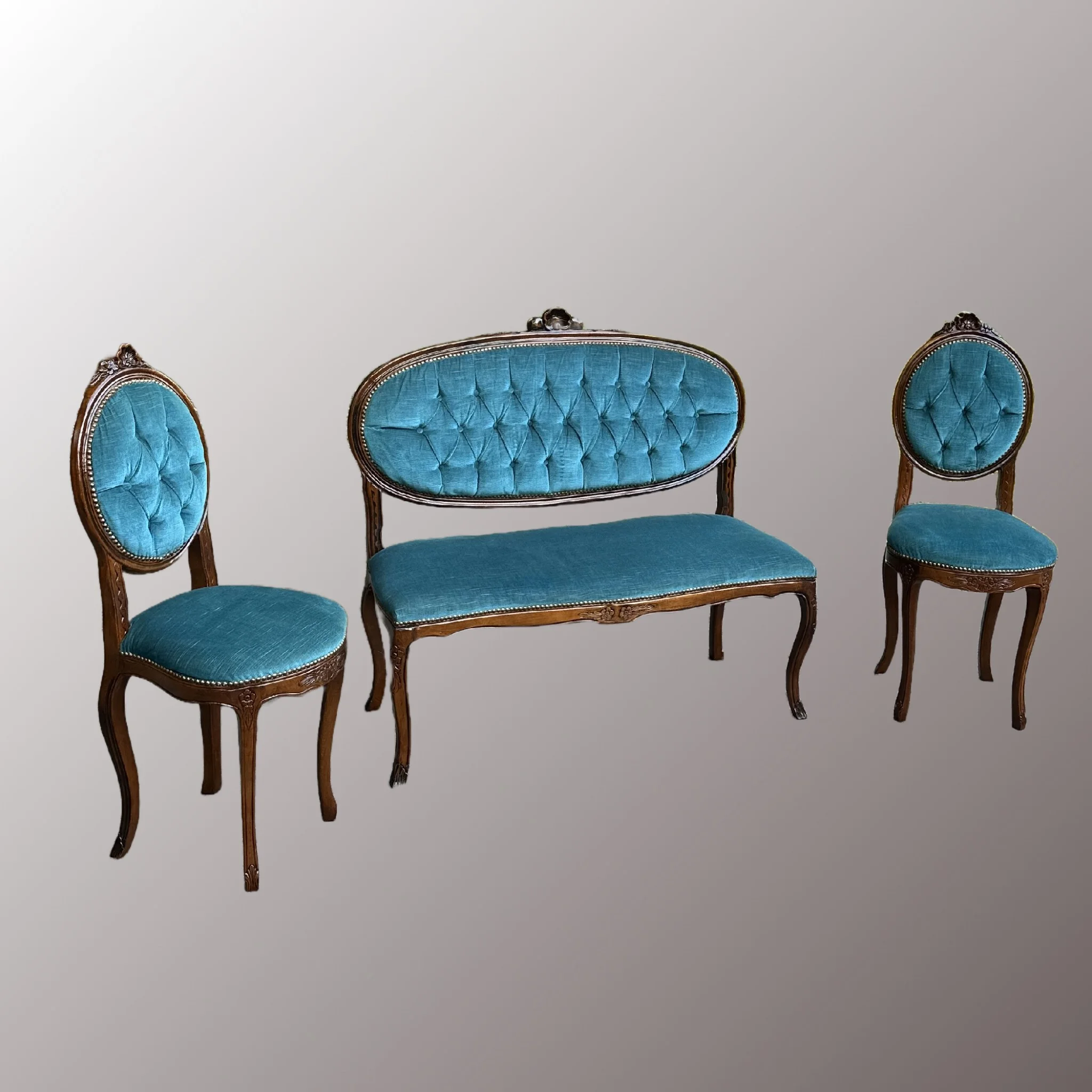 Lajos-stílusú szalongarnitúra - 2. nézet