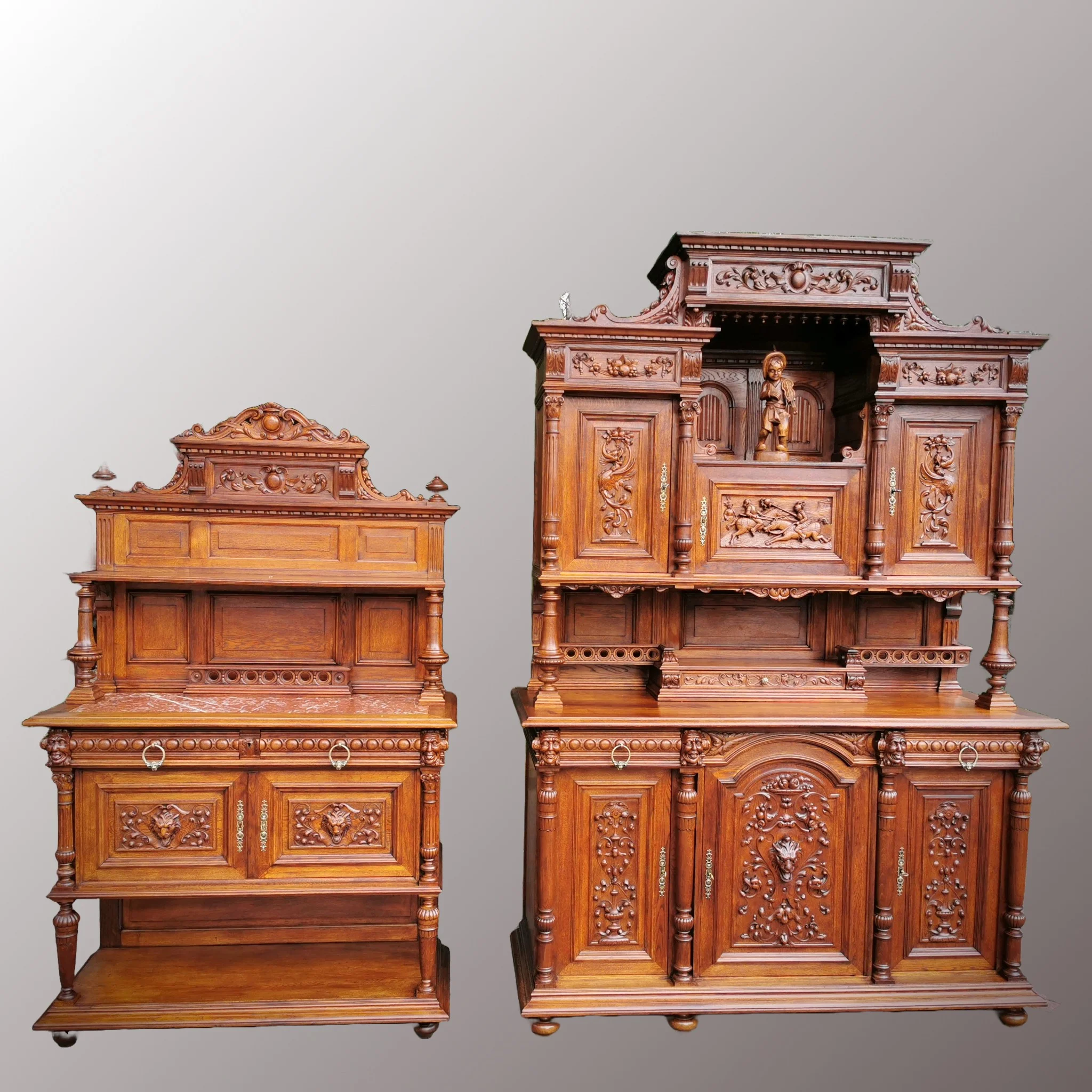 Neoreneszánsz tálaló szett - 2. nézet