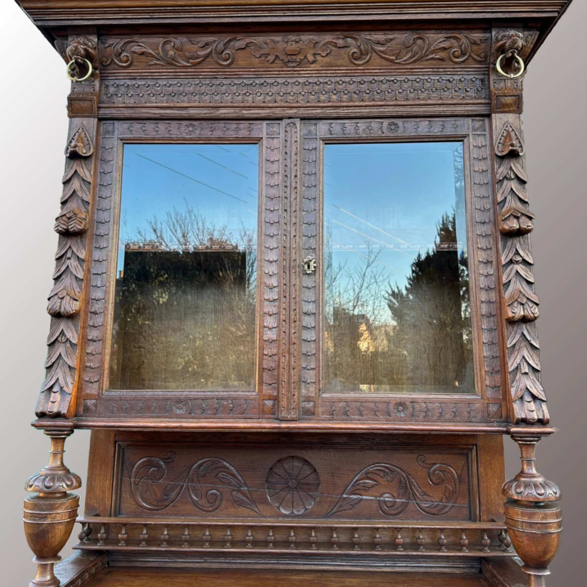 Neoreneszánsz tálalószekrény - 5. nézet