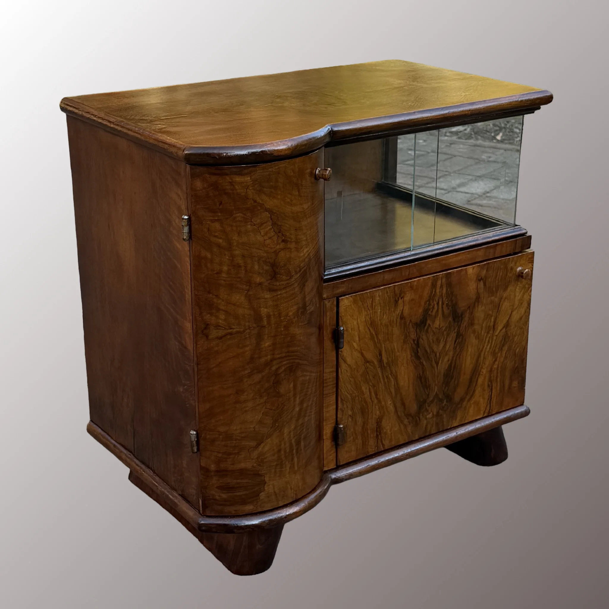 Art deco kisszekrény - 2. nézet