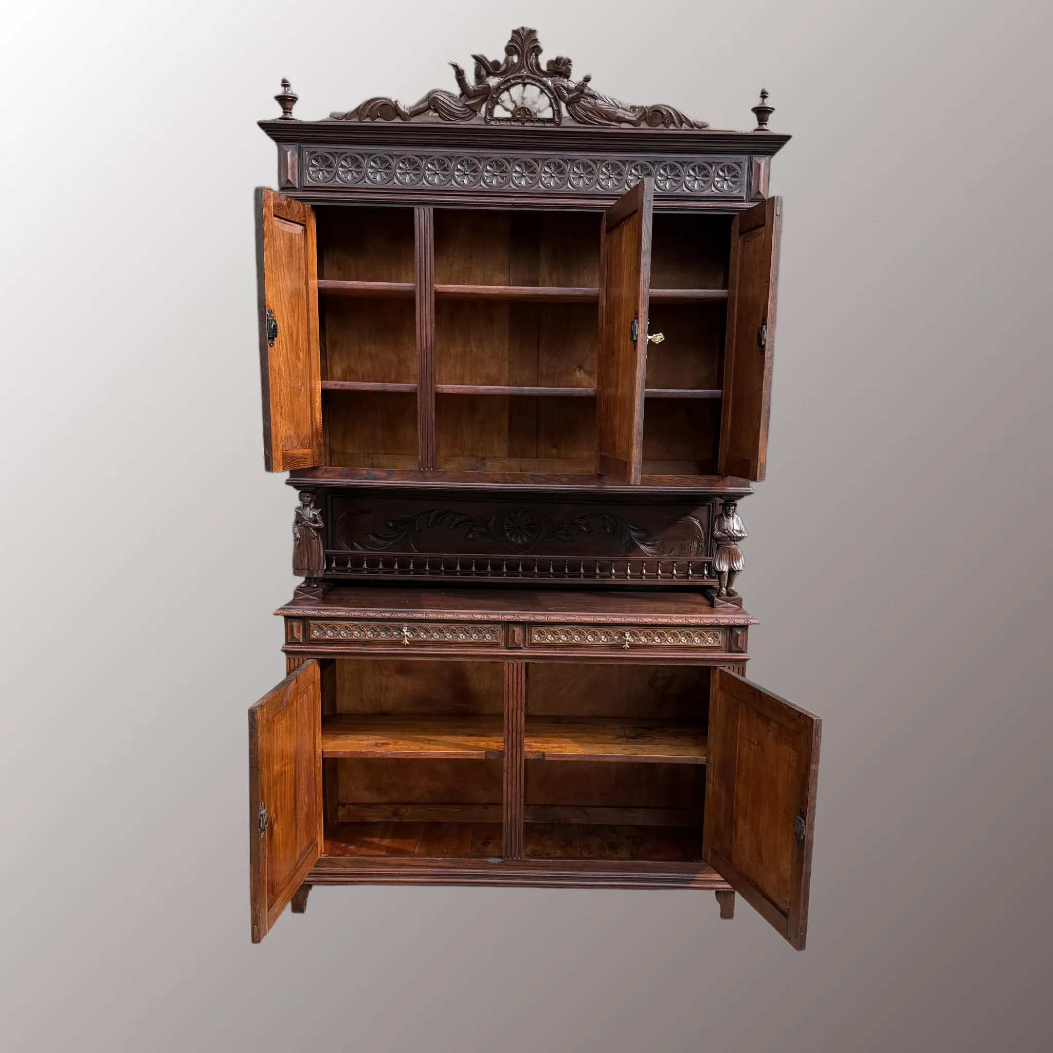 Breton tálalószekrény - 4. nézet