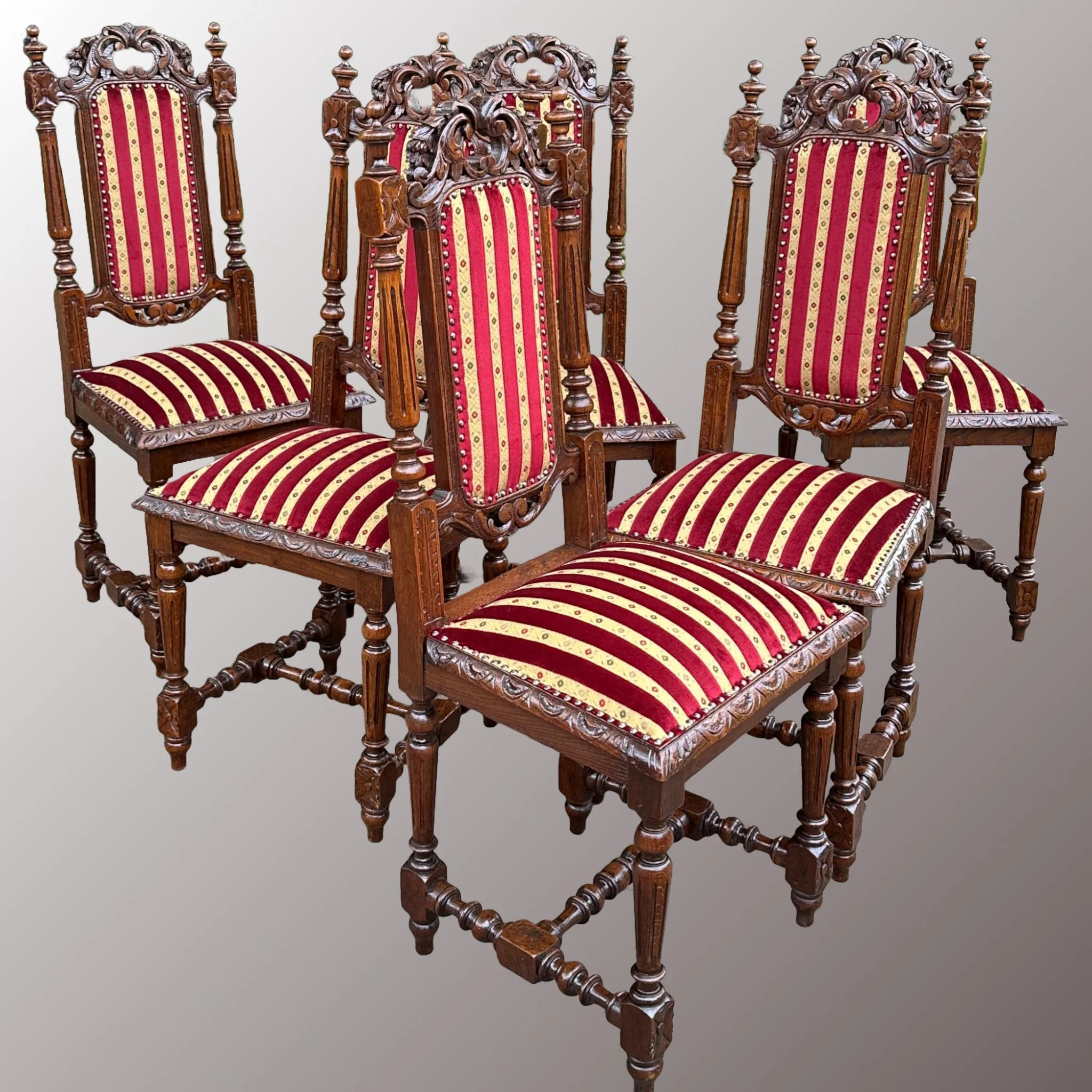 Neobarokk étkezőszékek - 3. nézet