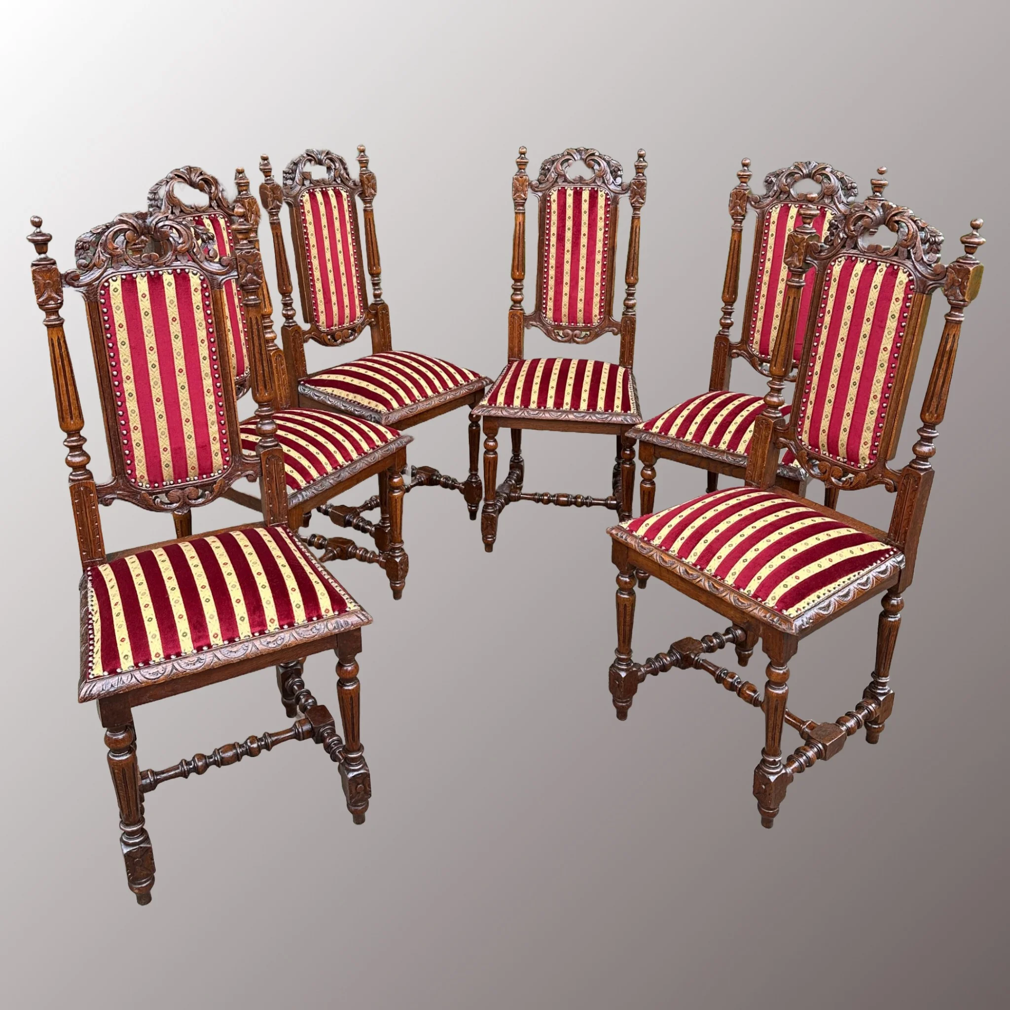 Neobarokk étkezőszékek - 5. nézet