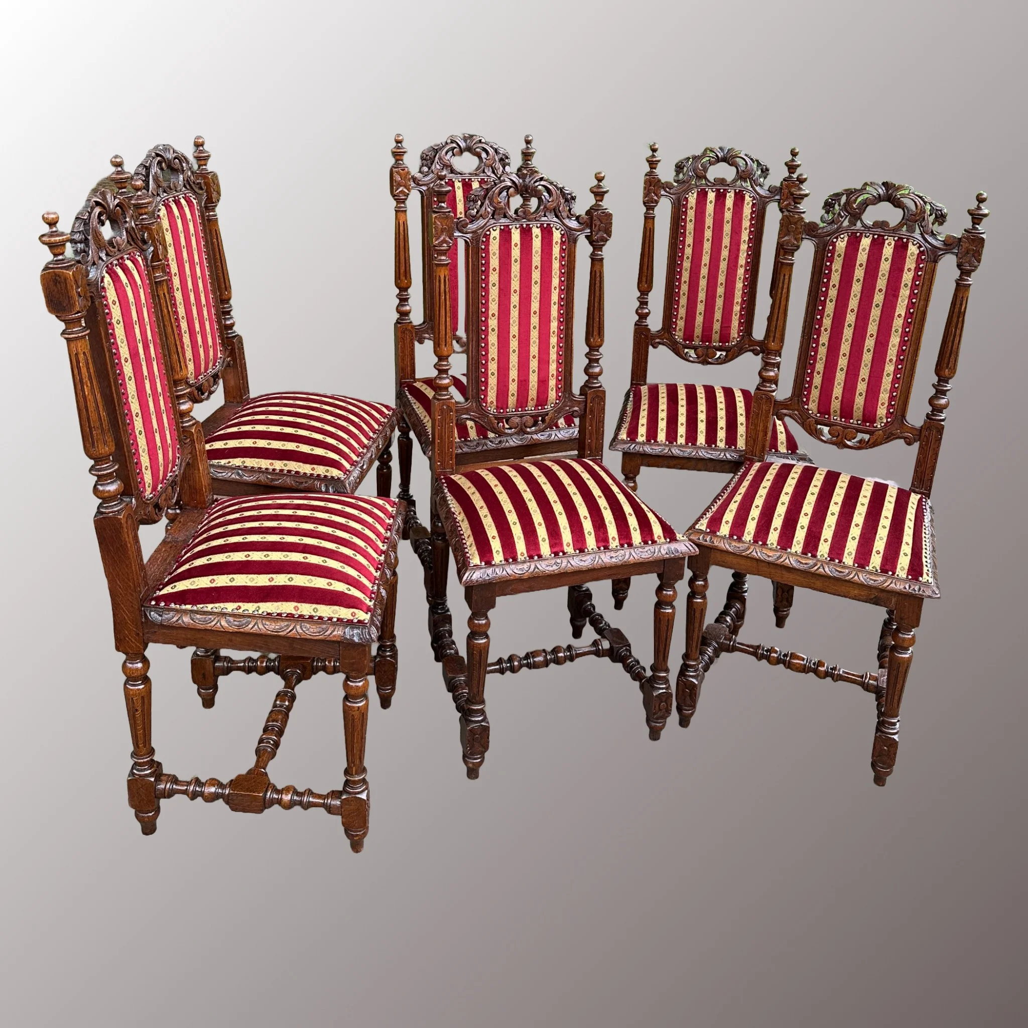 Neobarokk étkezőszékek - 6. nézet