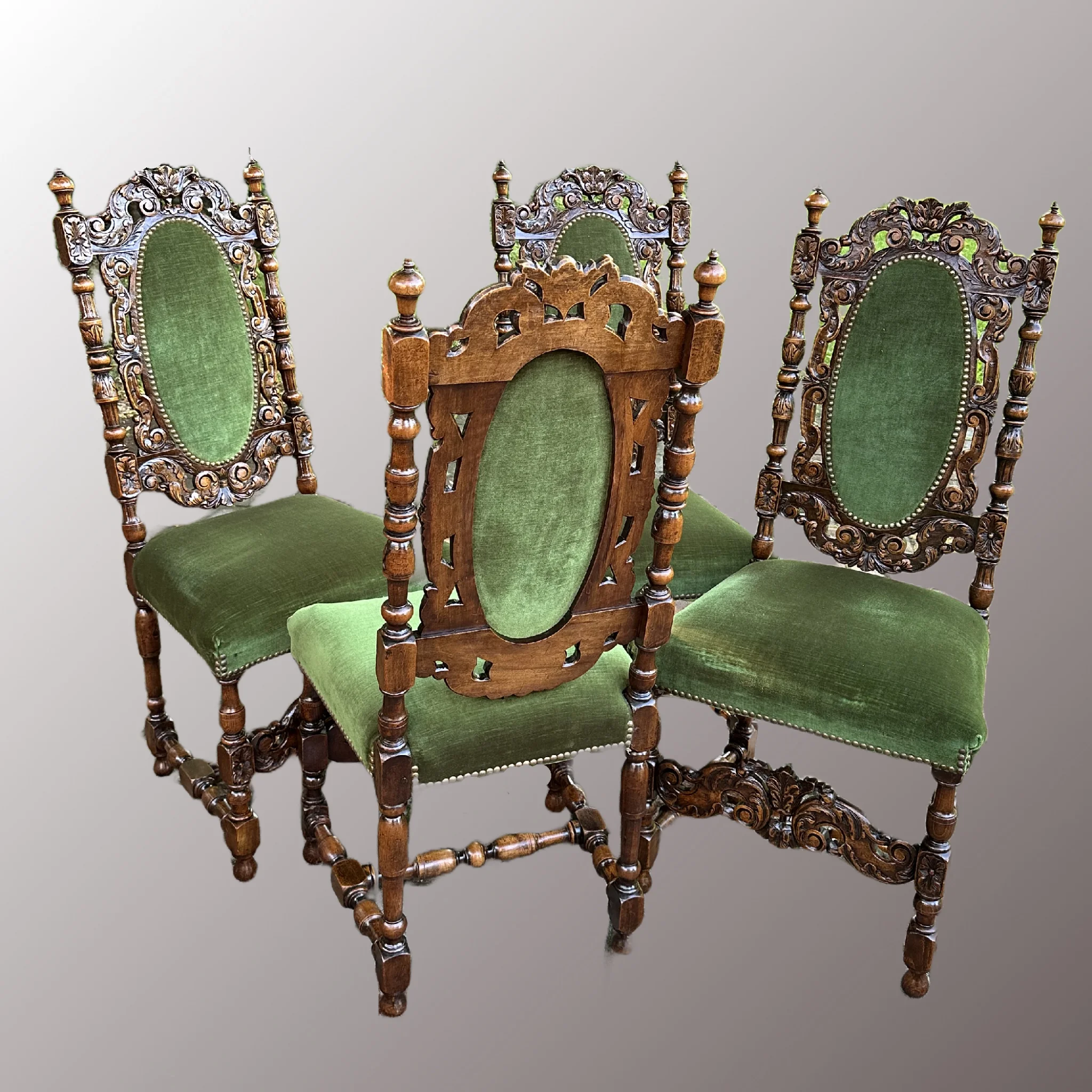 Neoreneszánsz székek - 3. nézet