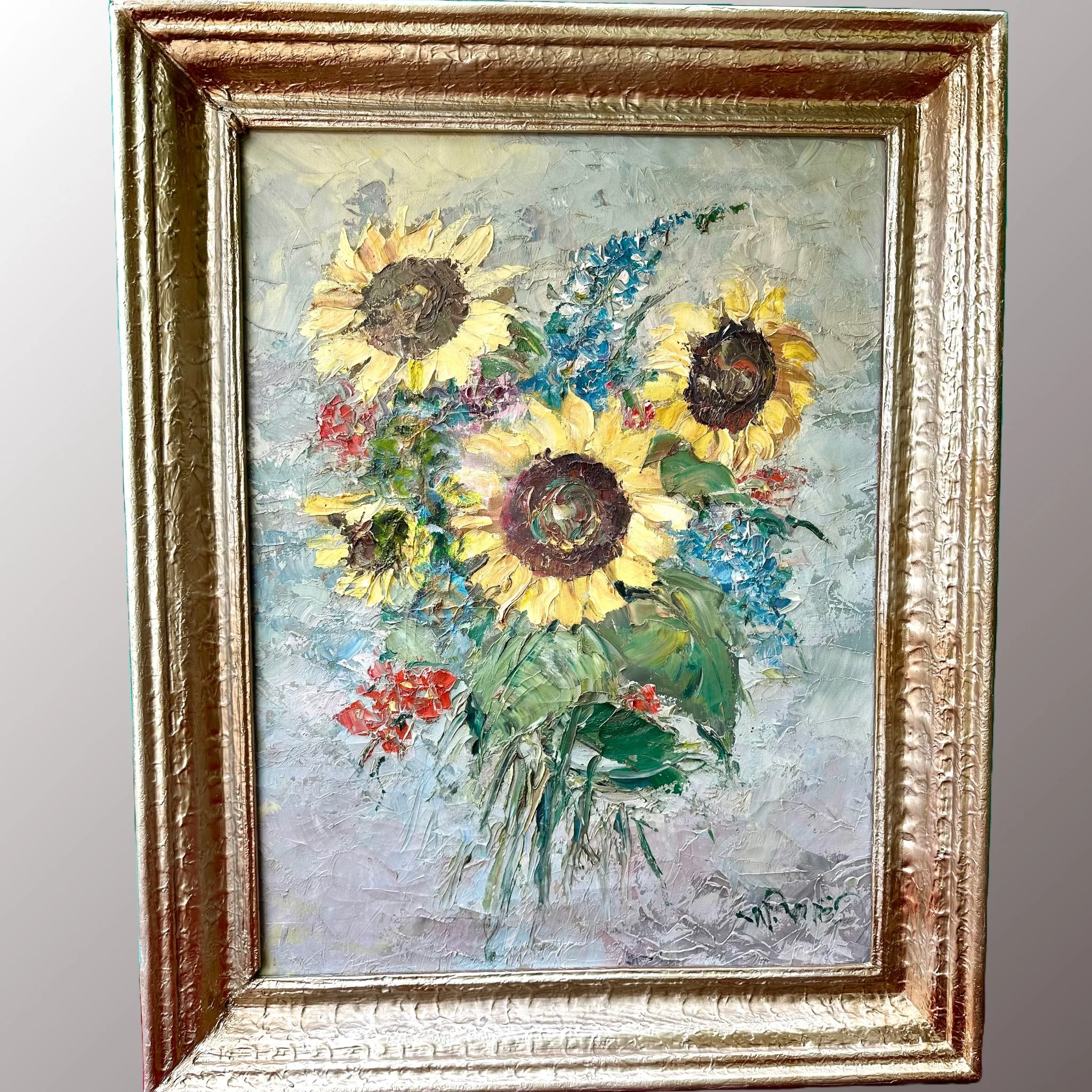 Restaurált Festmény - Virágcsendélet