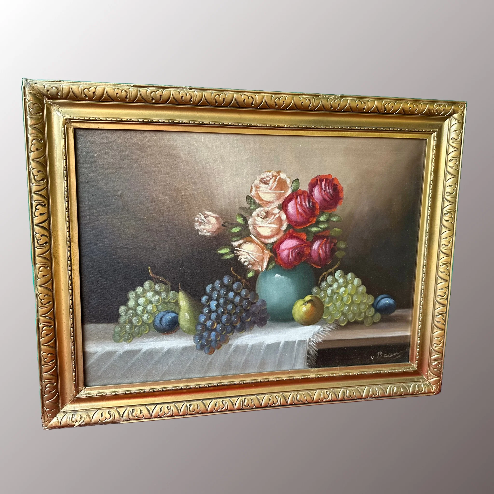 Restaurált Olajfestmény