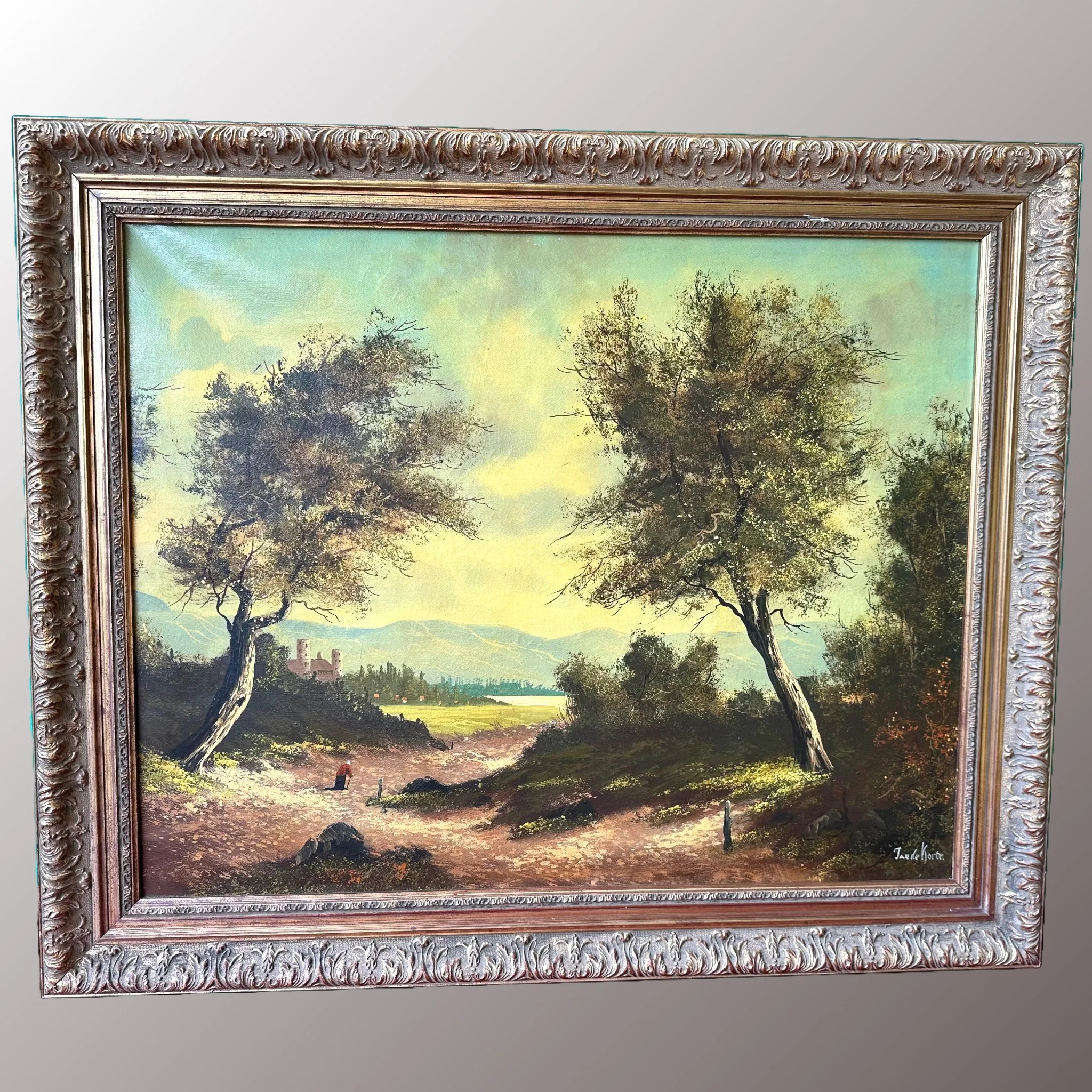 Restaurált Olajfestmény