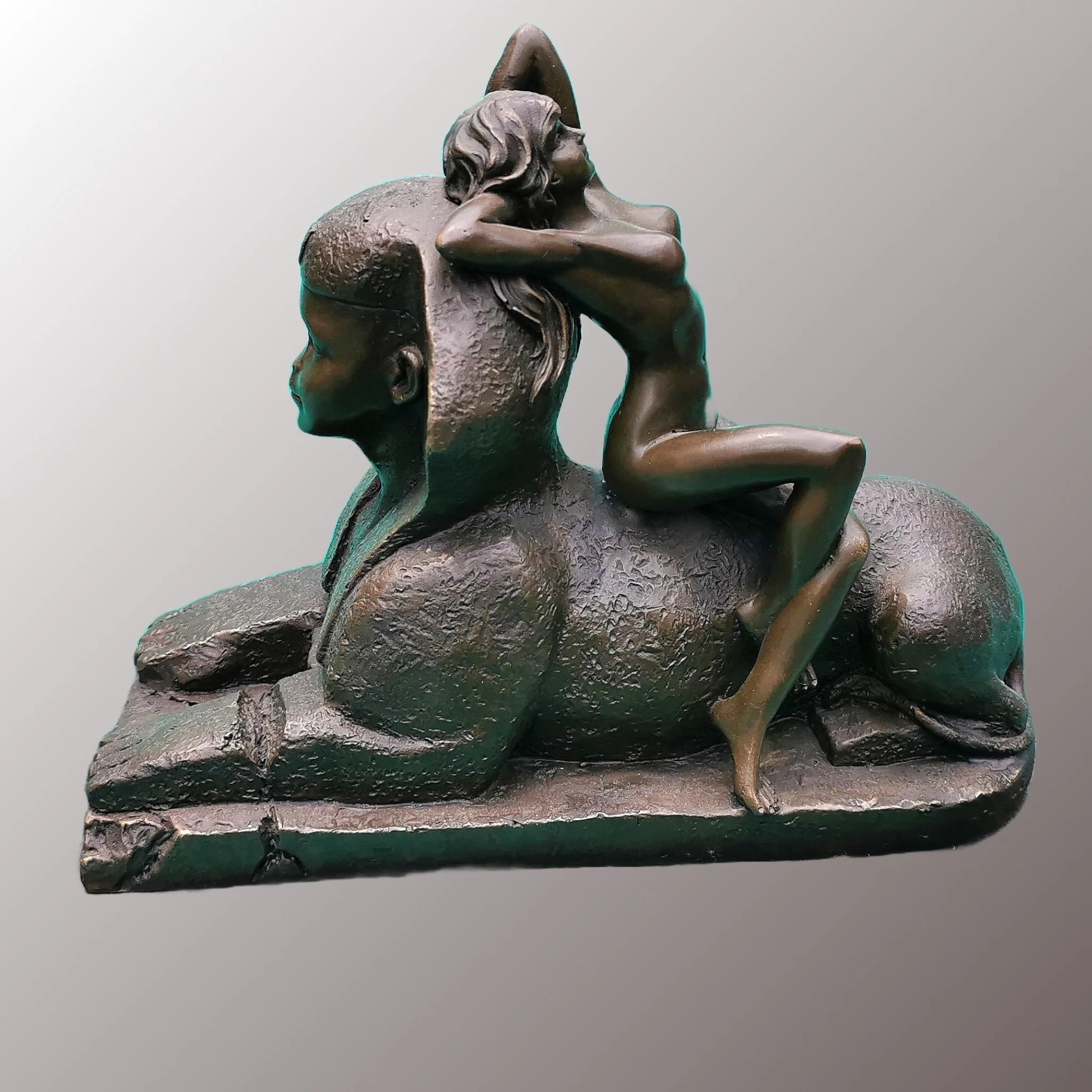 Restaurált Bronz szobor