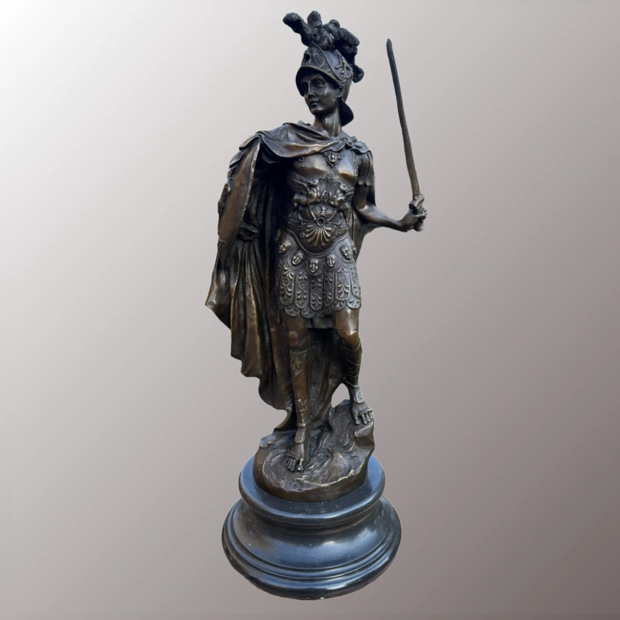 Restaurált Bronz szobor