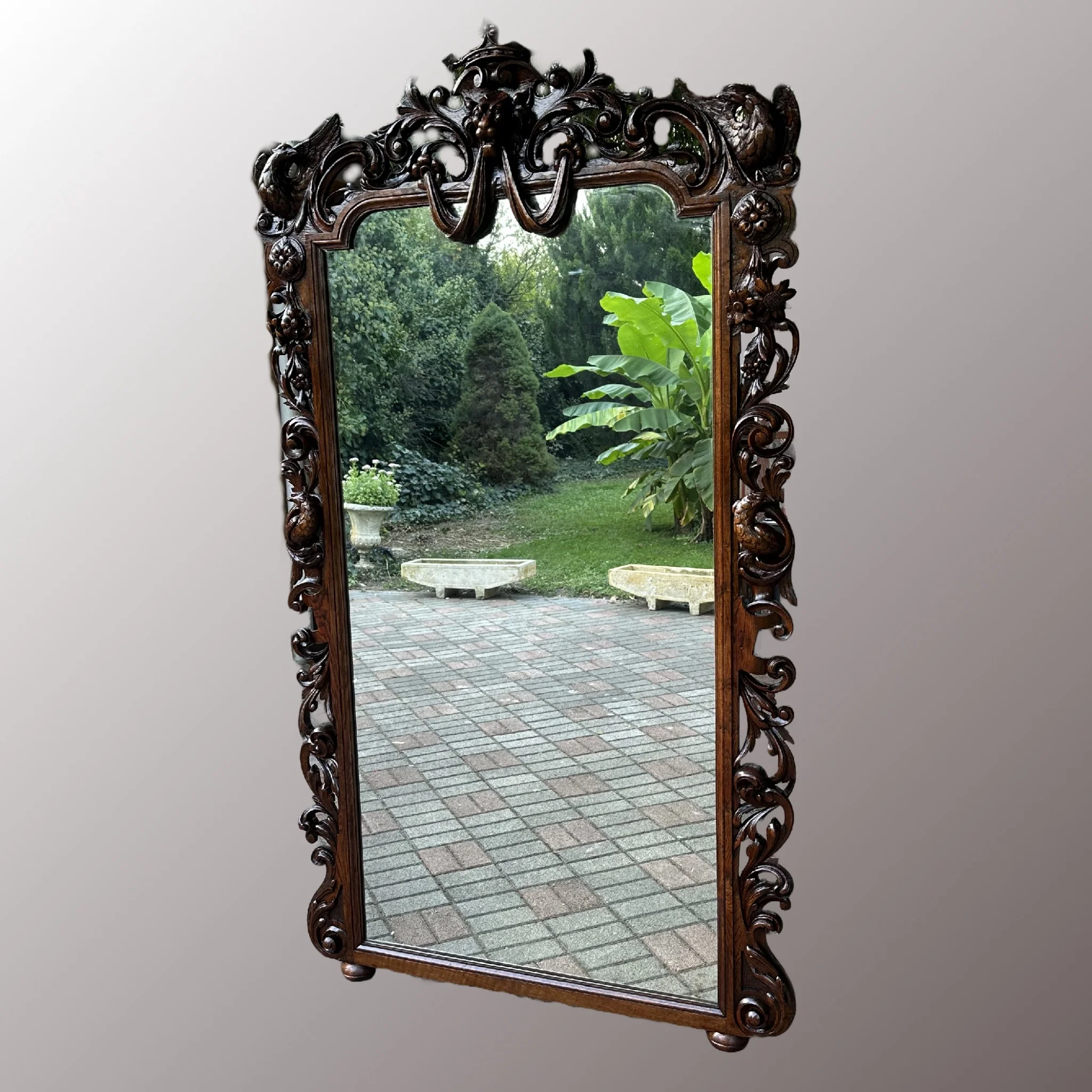 Neobarokk óriás tükör - 2. nézet