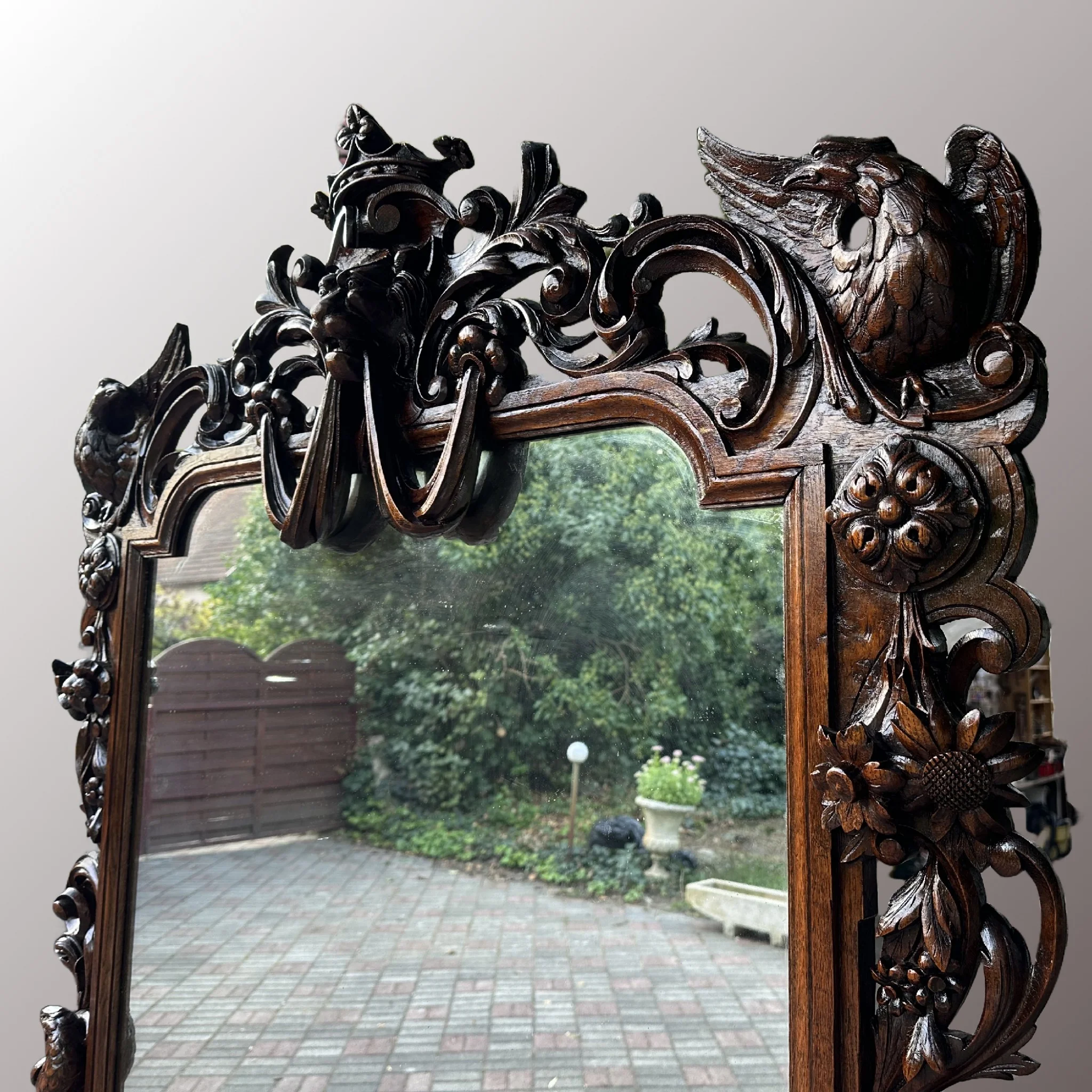 Neobarokk óriás tükör - 4. nézet