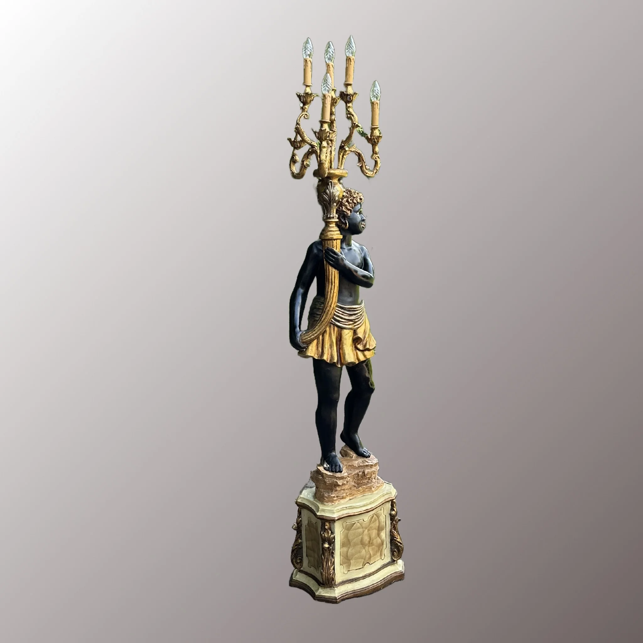 Blackamoor lámpa - 2. nézet